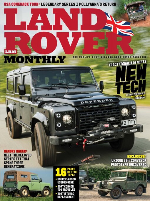Cover image for Land Rover Monthly